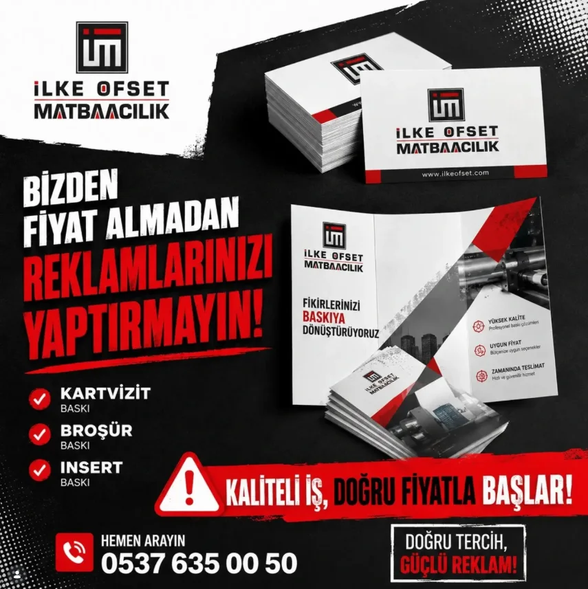 KARTVİZİT - INSERT - BROŞÜR